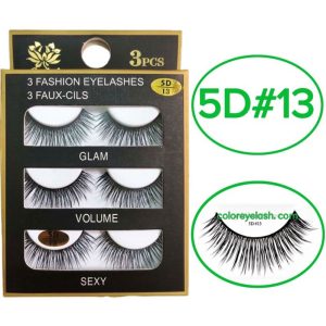 3d Faux Mink Eyelashes ( 3 Pairs)