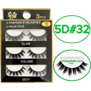 3d Faux Mink Eyelashes ( 3 Pairs)