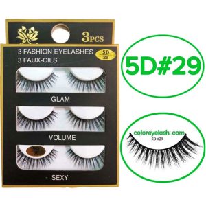 3d Faux Mink Eyelashes ( 3 Pairs)