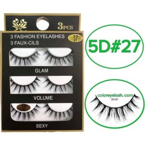 3d Faux Mink Eyelashes ( 3 Pairs)