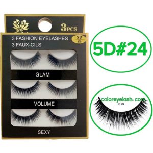 3d Faux Mink Eyelashes ( 3 Pairs)