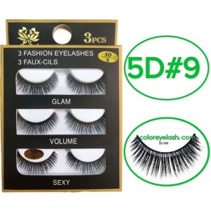 3d Faux Mink Eyelashes ( 3 Pairs)