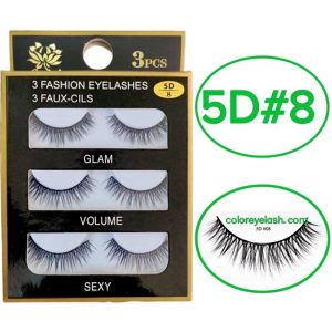 3d Faux Mink Eyelashes ( 3 Pairs)