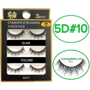 3d Faux Mink Eyelashes ( 3 Pairs)