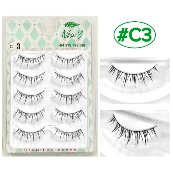 3d Faux Mink Eyelashes ( 3 Pairs) (copy)