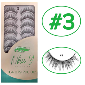 3d Faux Mink Eyelashes ( 3 Pairs) (copy)