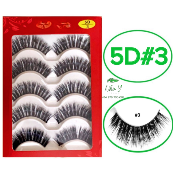 3d Faux Mink Eyelashes ( 3 Pairs) (copy)